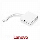 ���� ���� ����� Lenovo USB Type-C 3-in-1 Travel Hub ��� GX90T33021